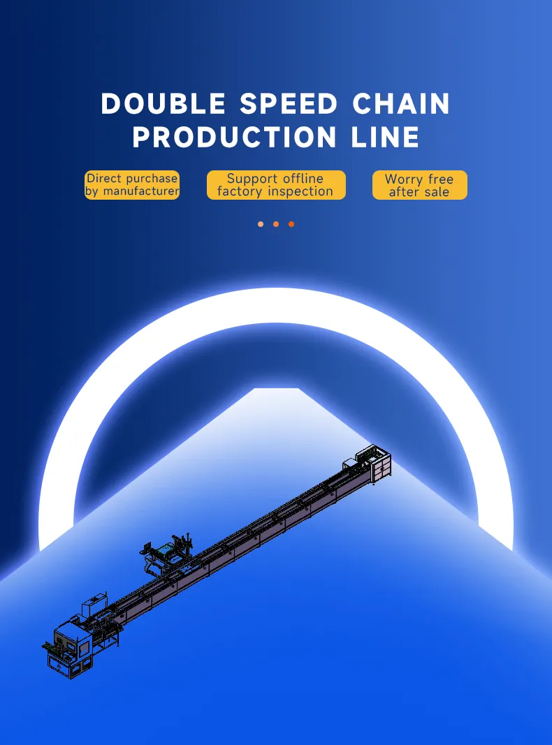 Semi-Automatic Conveyor Belt for Cylindrical &amp; Prismatic Battery Production (Slow Speed) The 1th one