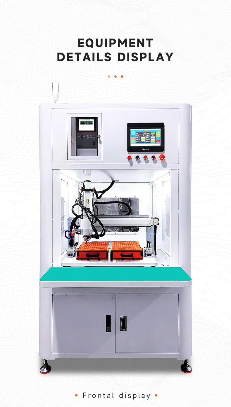 Single-Side Automatic Spot Welding Machine for Lithium Battery Packs (14500, 18650, 21700) The 8th one